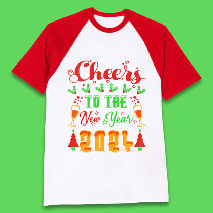 Cheers To The New Year 2024 Baseball T-Shirt