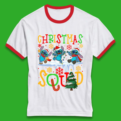 Christmas Stitch Squad Ringer T-Shirt