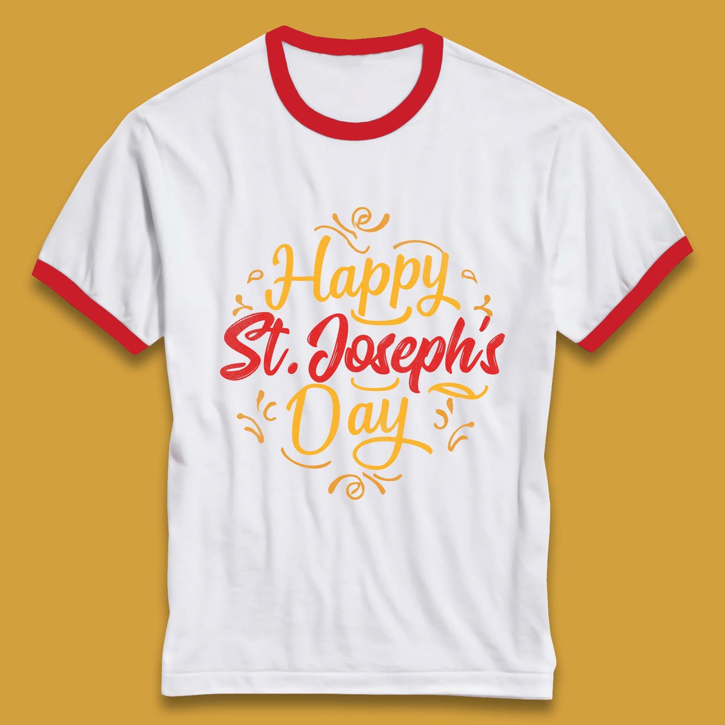 Happy St. Joseph's Day Ringer T-Shirt