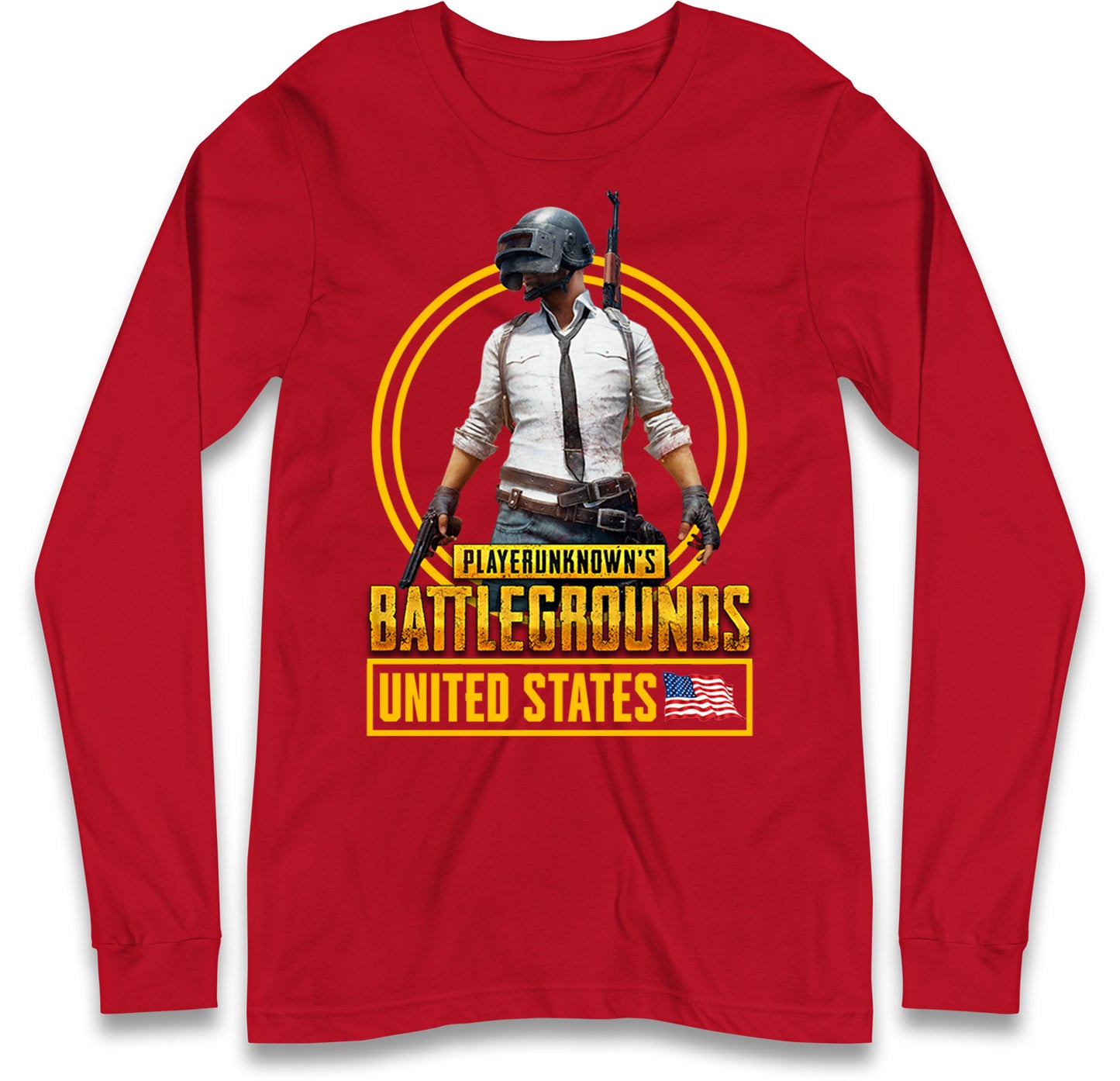 Player Unknown Battleground Long Sleeve T Shirt