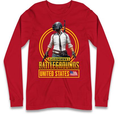Player Unknown Battleground Long Sleeve T Shirt