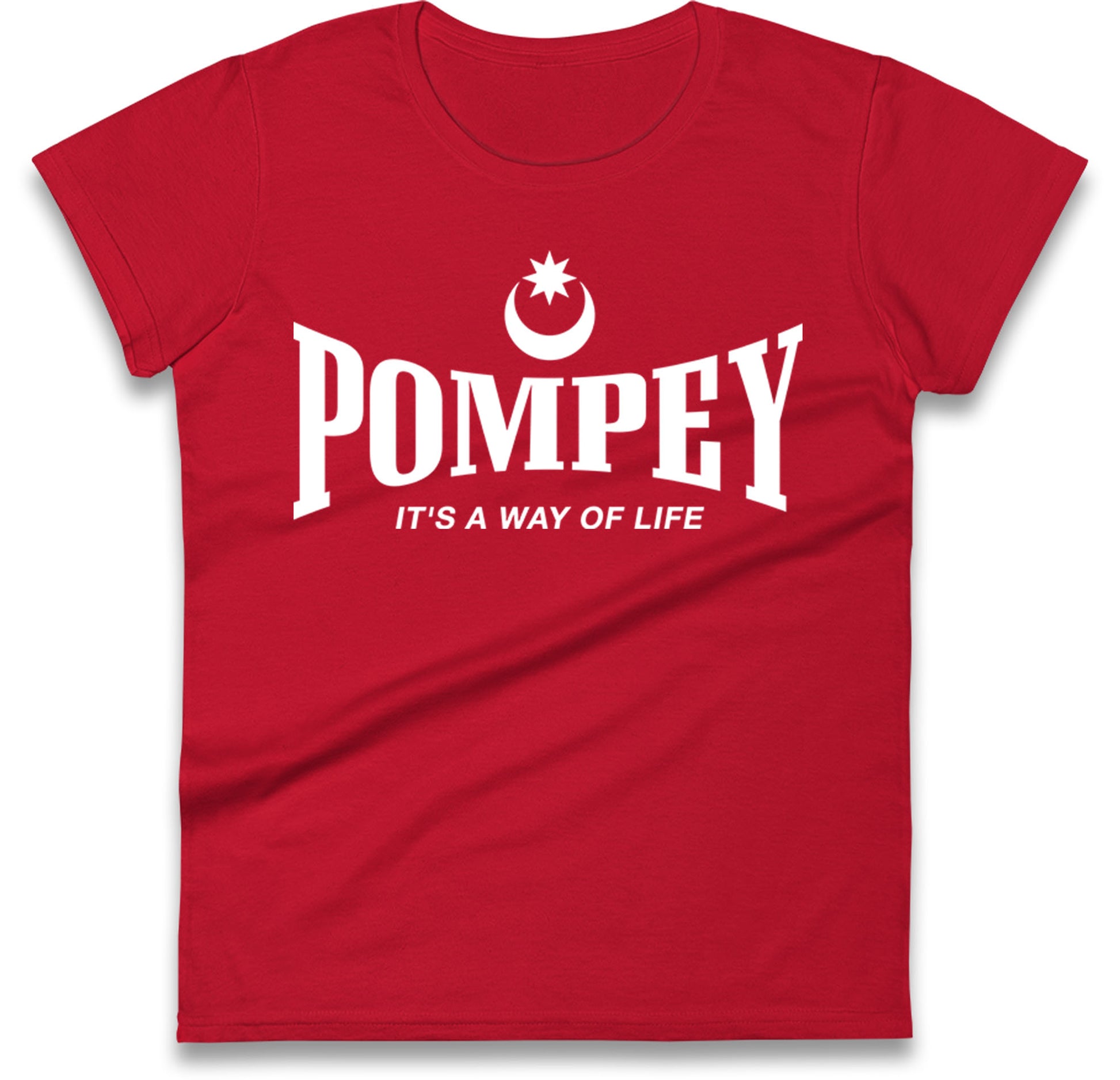 Pompey Football Ladies T Shirt