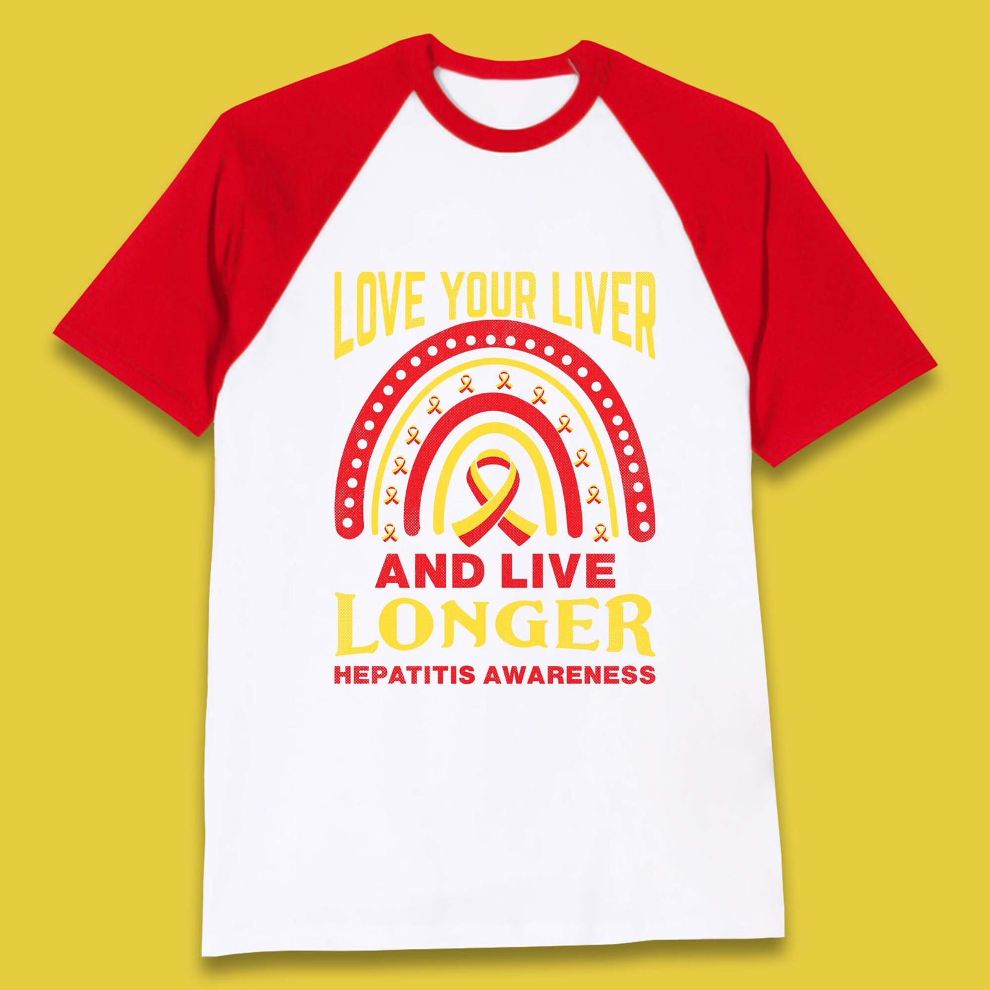 Hepatitis Awareness Baseball T-Shirt