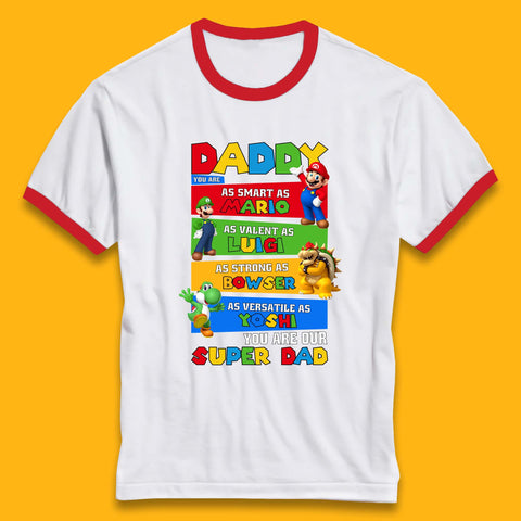 Super Dad Ringer T-Shirt