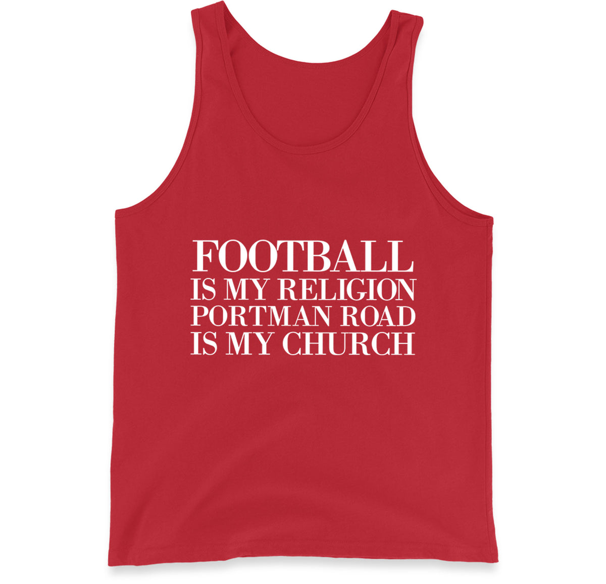 Football is My Portman Tank Top