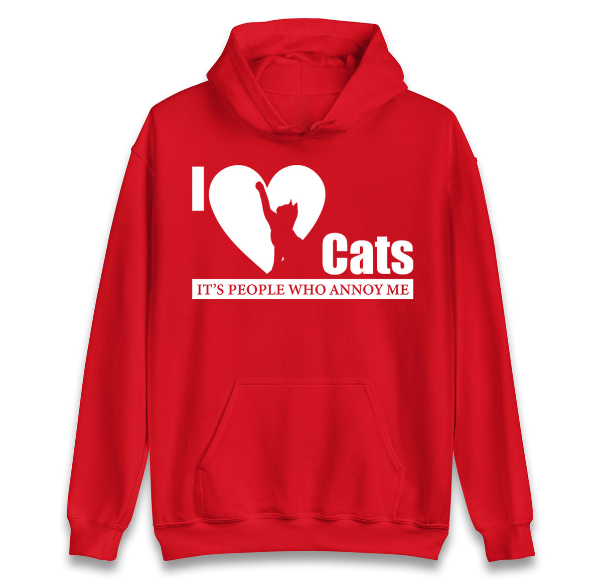 i love cats hoodie