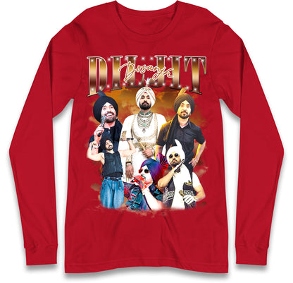 Diljit Dosanjh Long Sleeve T Shirt