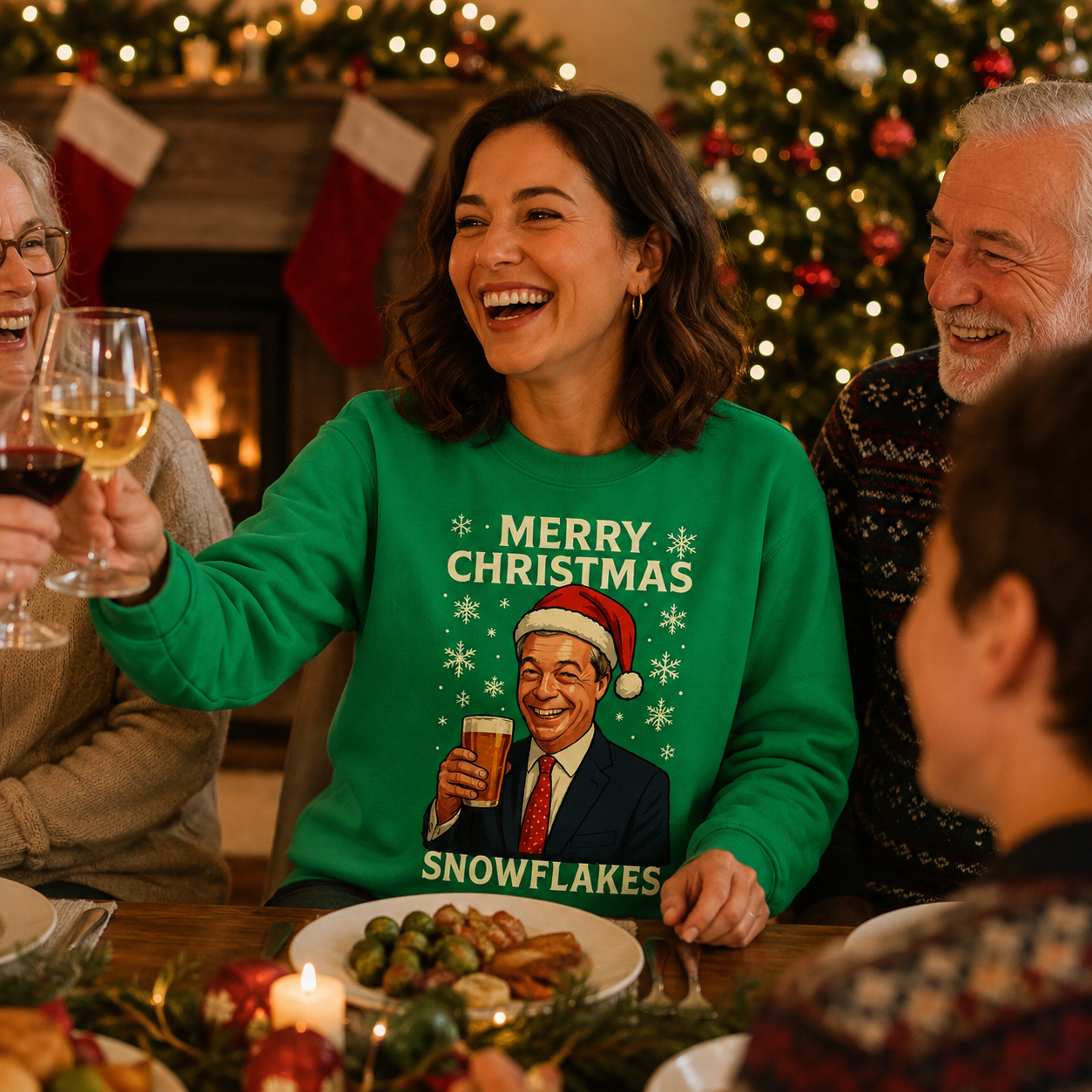 Reform Christmas Jumper