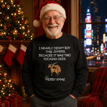Reindeer Christmas Jumper