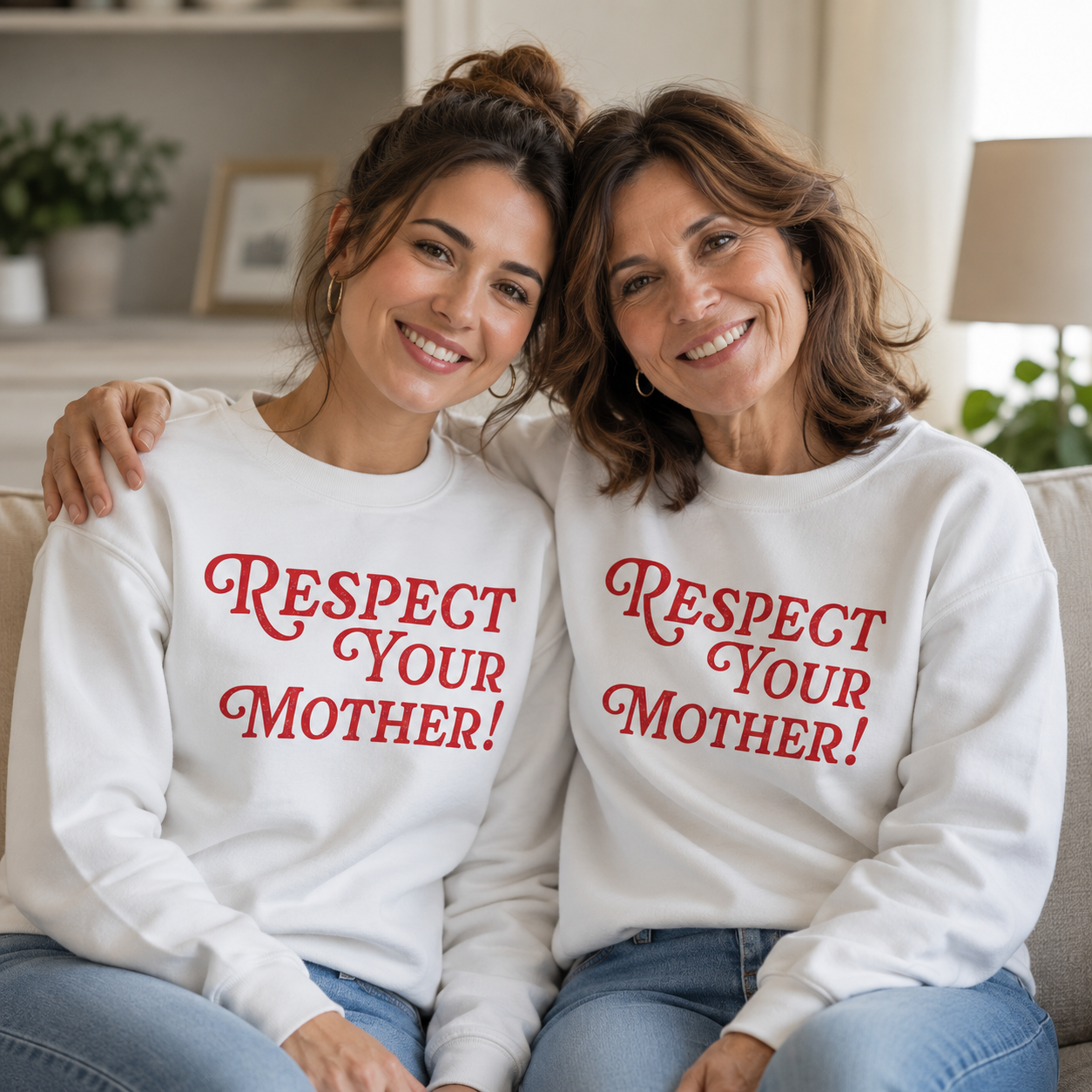 Respect Your Mother Concert Outfit Sweatshirt Retro Disco Aesthetic Graphic Jumper