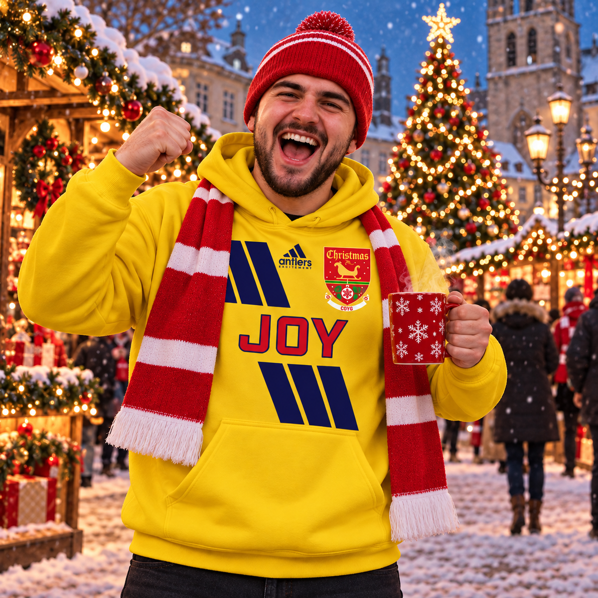 Classic Arsenal Christmas Hoodie