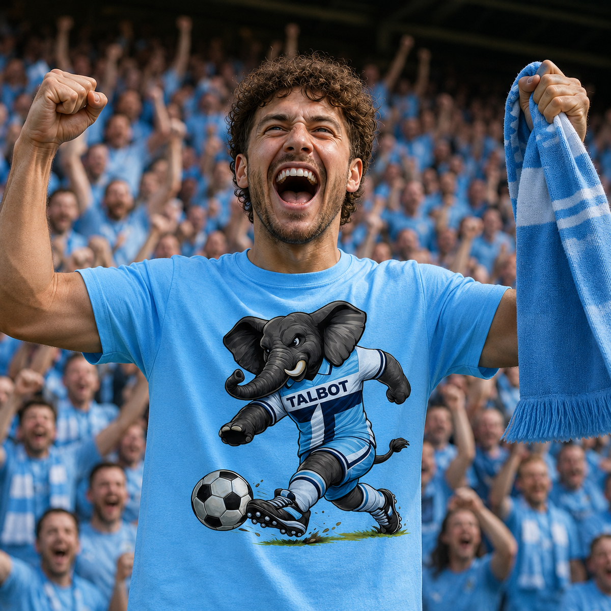 Retro Coventry City 1982 Football Shirt