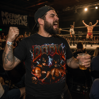 Retro Doom NWA Pro Wrestling Tee