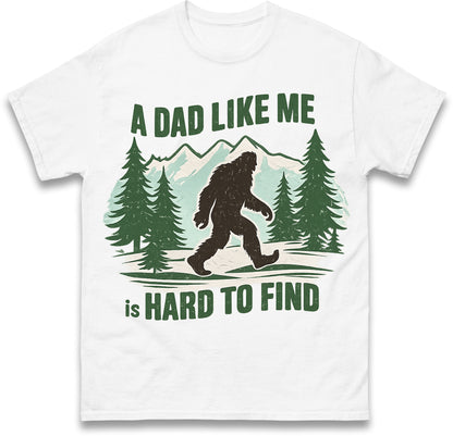 Retro Funny Bigfoot Dad T Shirt