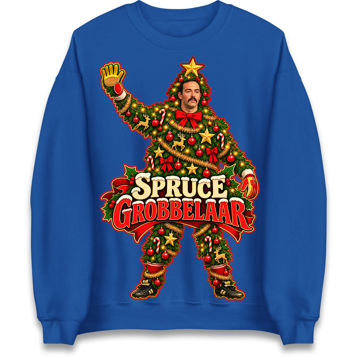 Retro Liverpool Christmas Jumper