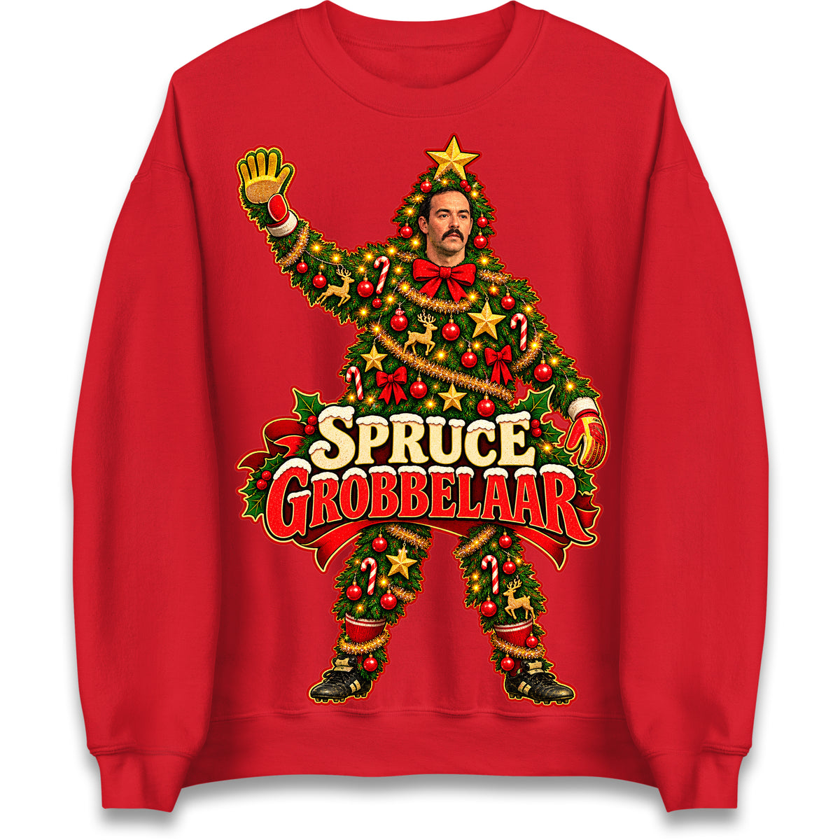 Retro Liverpool Christmas Jumper