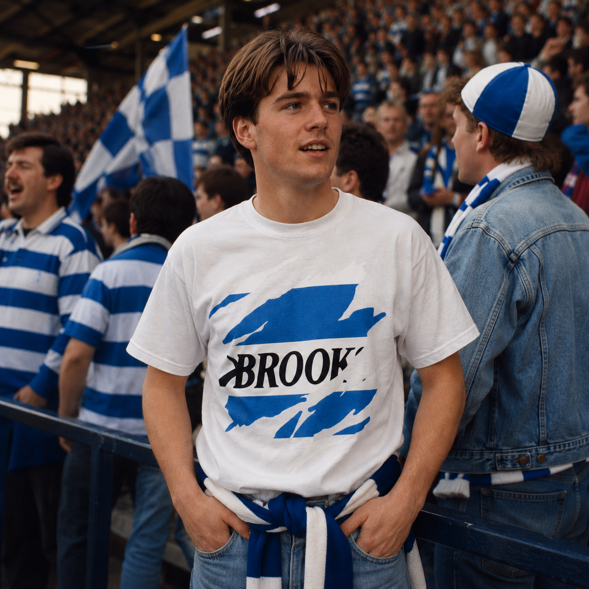 Retro QPR 1992 T Shirt