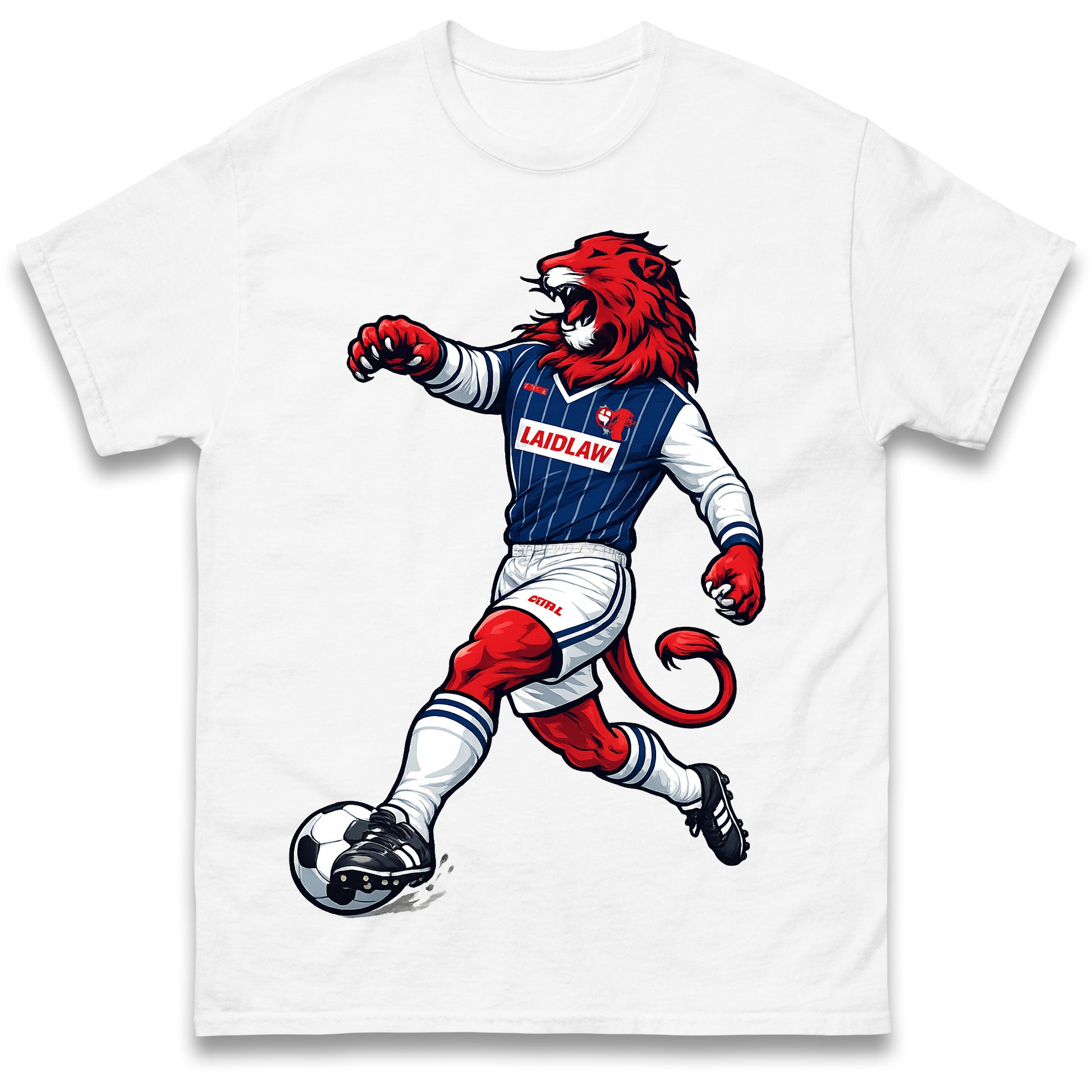 Retro Raith Rovers Shirt