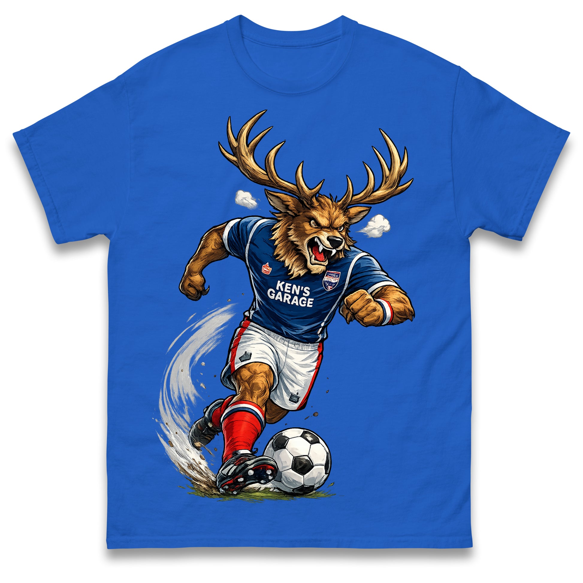 Retro Ross County Football Shirt