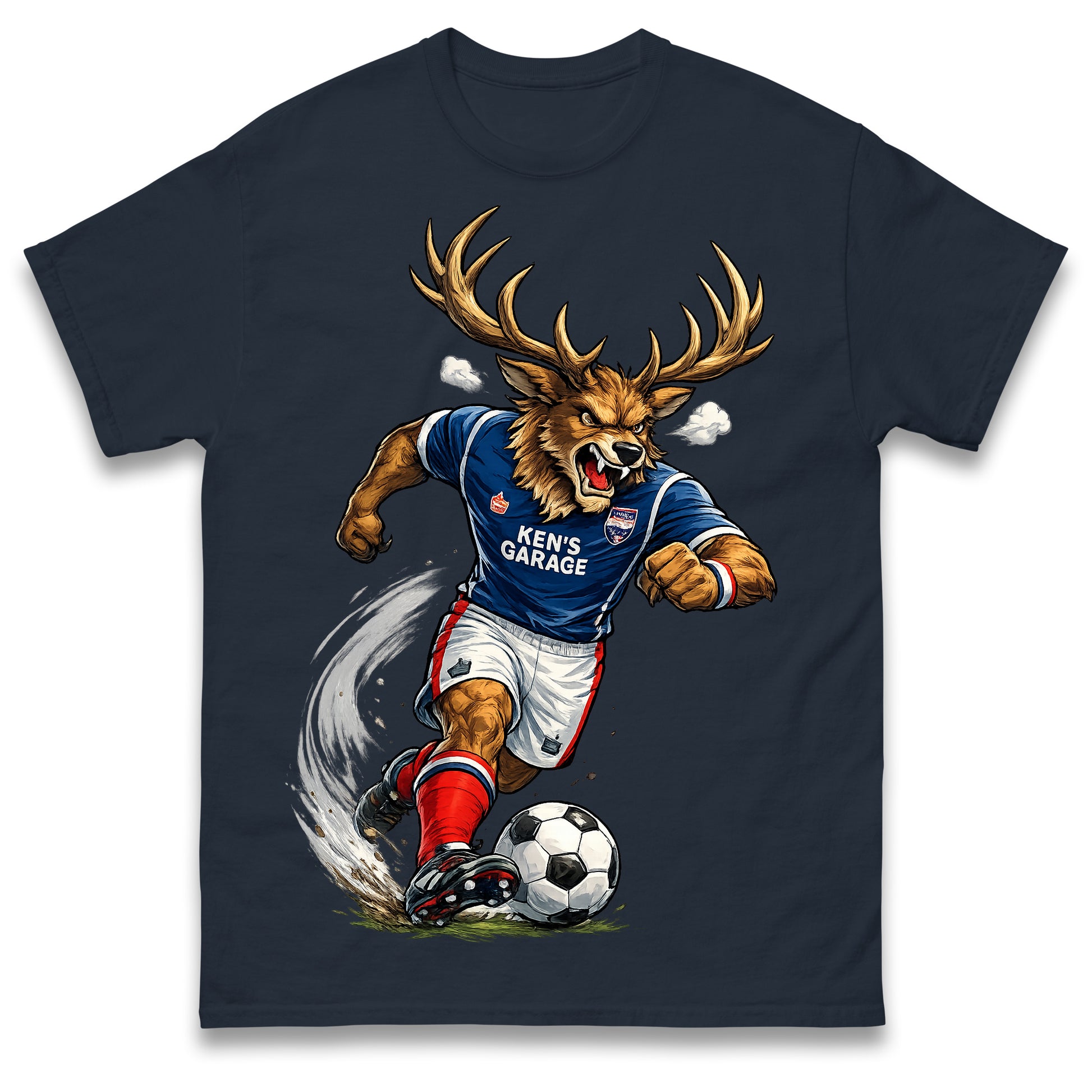 Retro Ross County Football Shirt