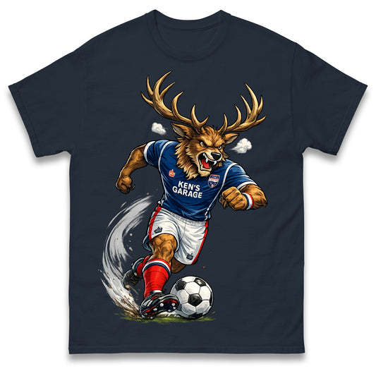 Retro Ross County Football Shirt