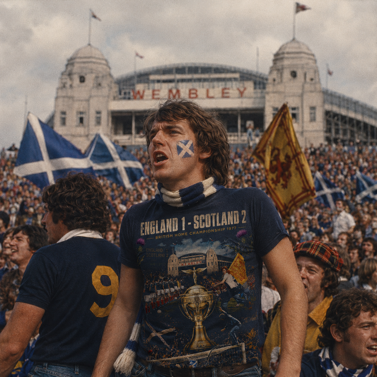 Retro Scotland Football Shirt