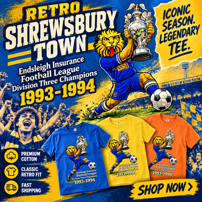 Retro Shrewsbury Town Shirt