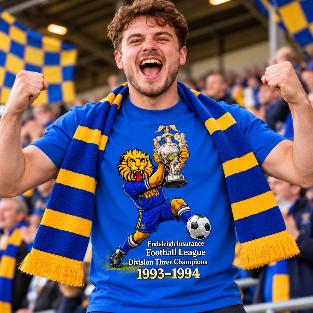 Retro Shrewsbury Town Shirt