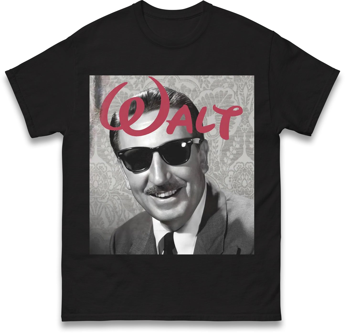 Retro Walt Disney T Shirt Mens Disneyland Magic Kingdom Happiest Place On Earth Fan Gift