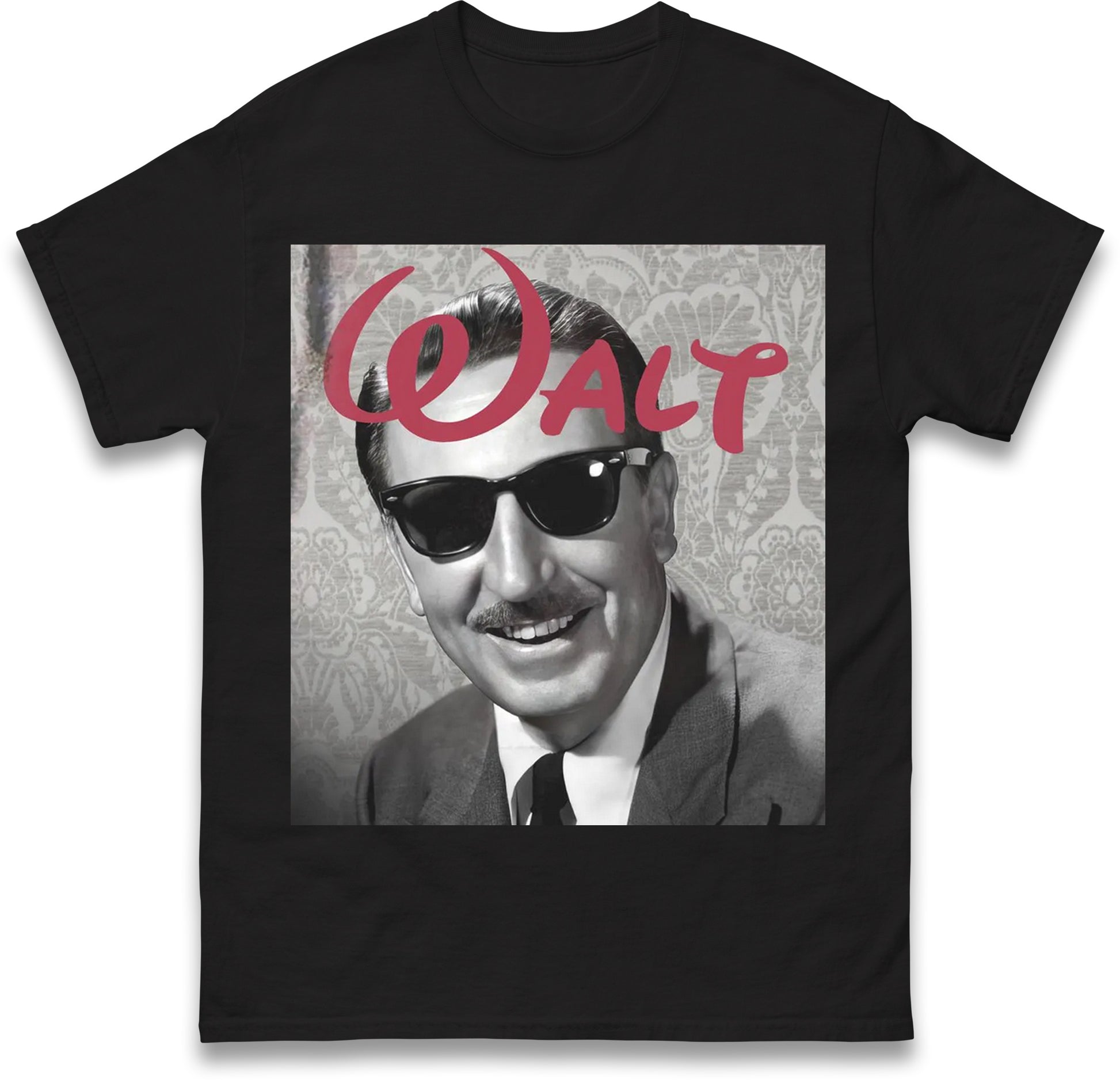 Retro Walt Disney T Shirt Mens Disneyland Magic Kingdom Happiest Place On Earth Fan Gift
