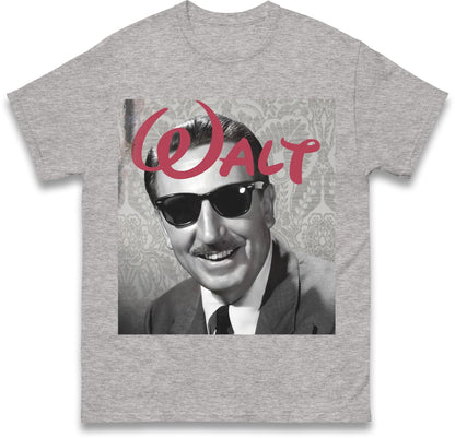 Retro Walt Disney T Shirt Mens Disneyland Magic Kingdom Happiest Place On Earth Fan Gift