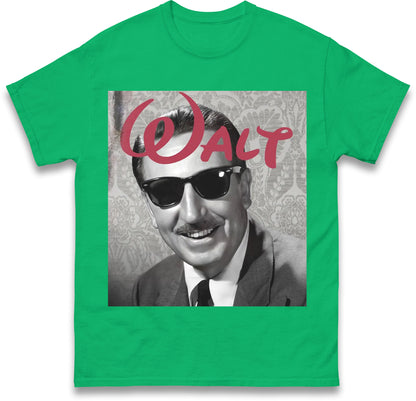 Retro Walt Disney T Shirt Mens Disneyland Magic Kingdom Happiest Place On Earth Fan Gift