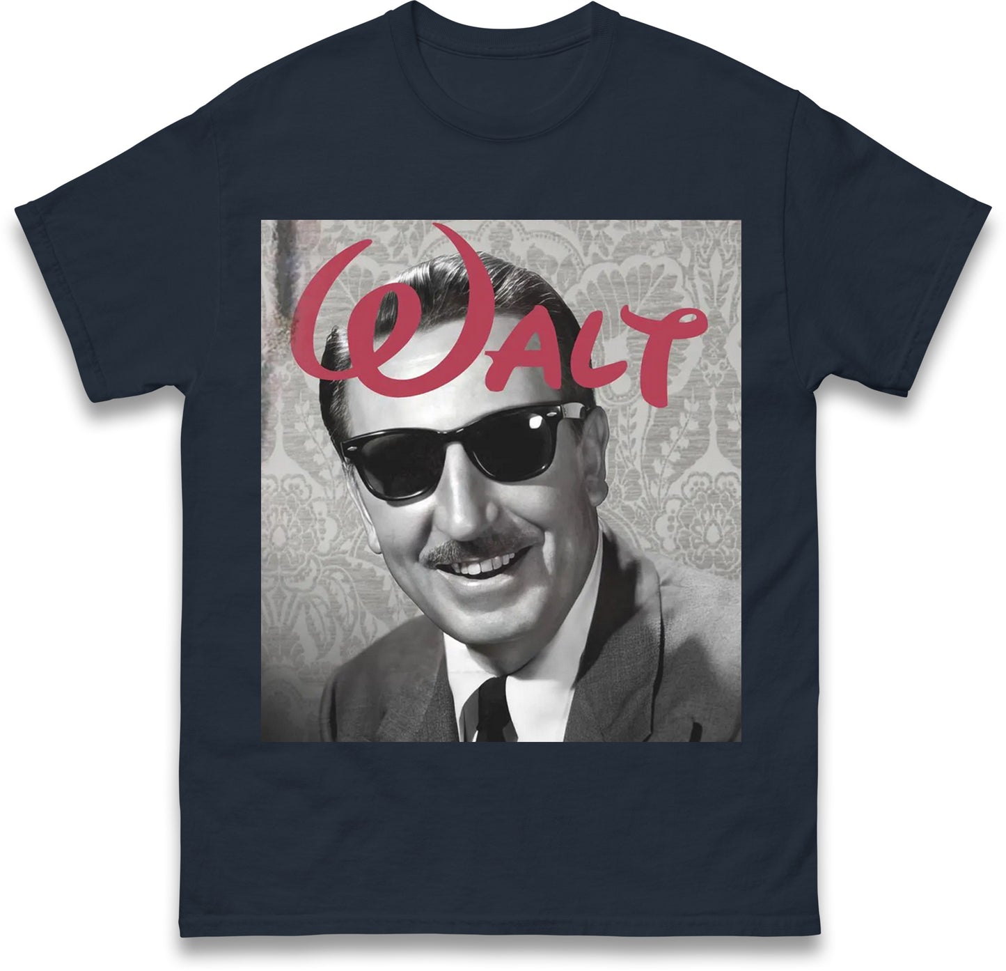 Retro Walt Disney T Shirt Mens Disneyland Magic Kingdom Happiest Place On Earth Fan Gift