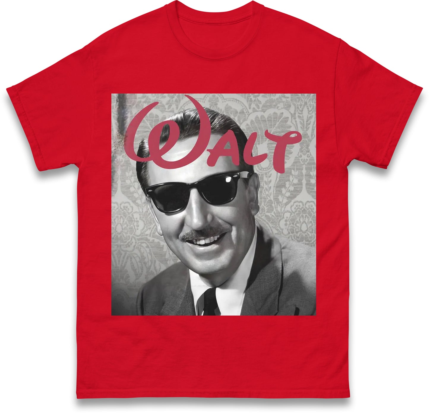 Retro Walt Disney T Shirt Mens Disneyland Magic Kingdom Happiest Place On Earth Fan Gift