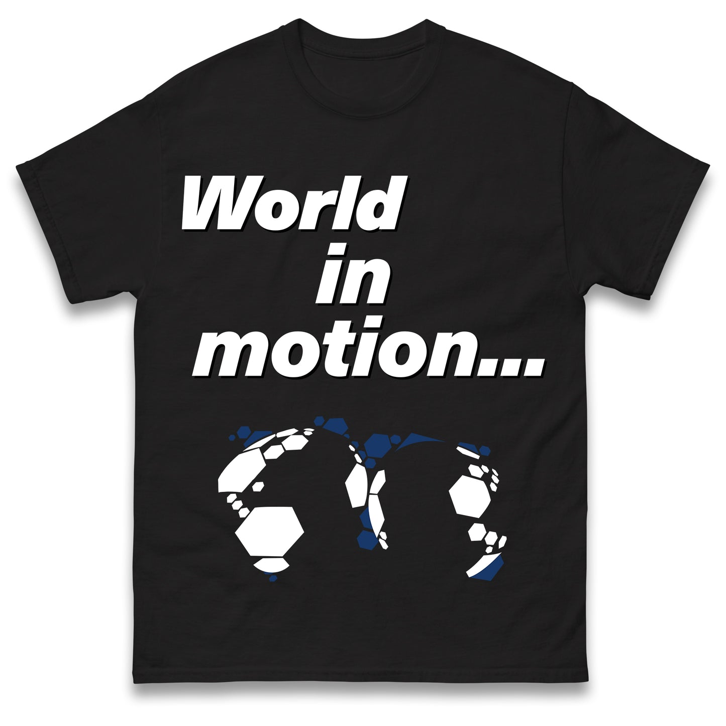 Retro World in Motion T Shirt