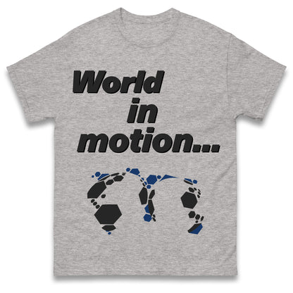 Retro World in Motion T Shirt