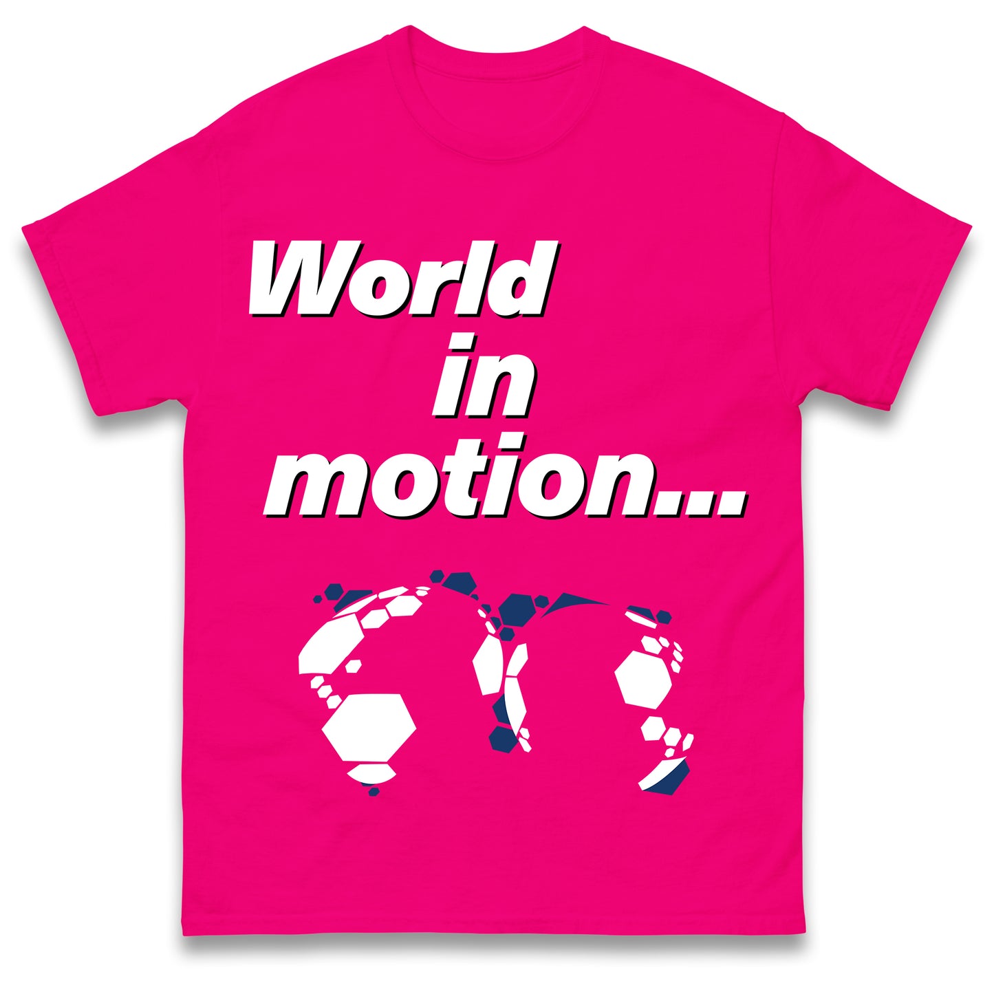 Retro World in Motion T Shirt