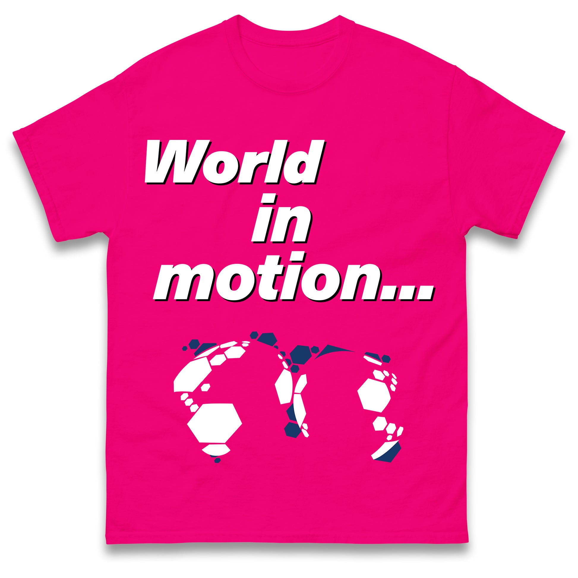 Retro World in Motion T Shirt
