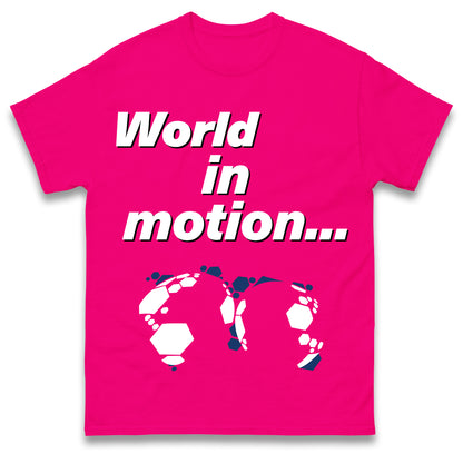 Retro World in Motion T Shirt