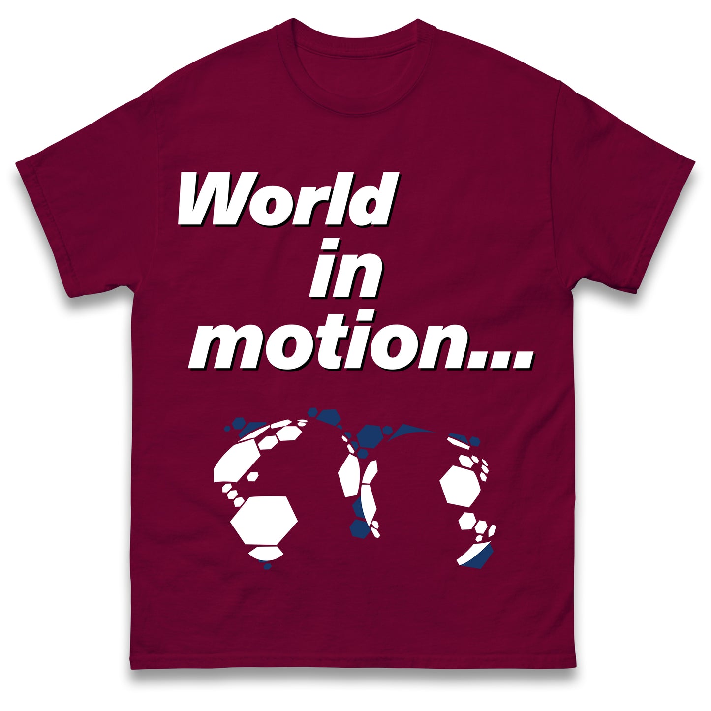 Retro World in Motion T Shirt