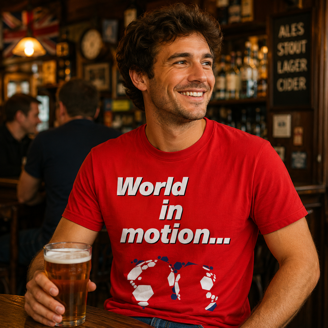 Retro World in Motion T Shirt