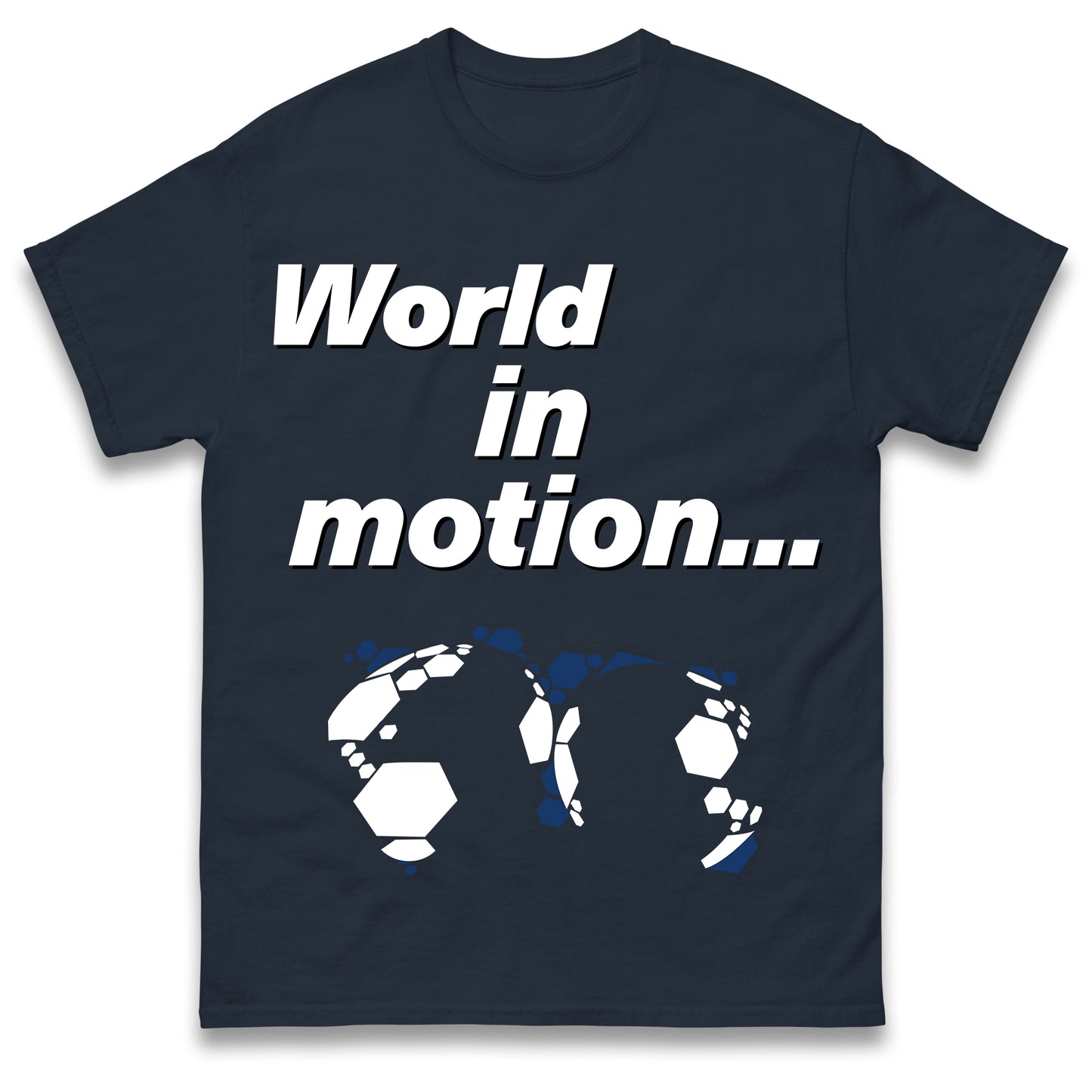 Retro World in Motion T Shirt