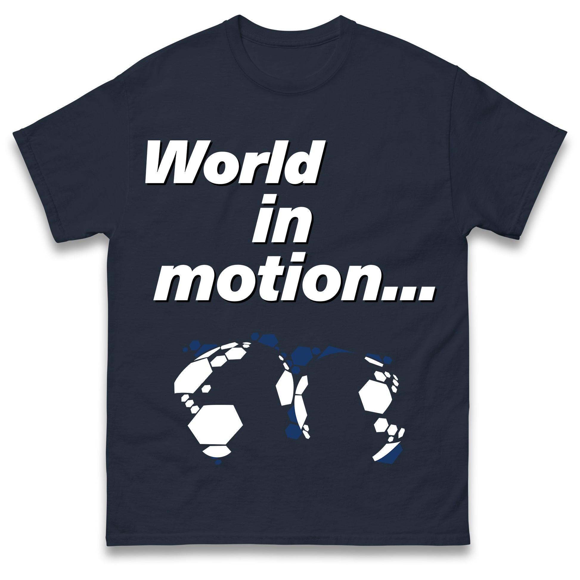 Retro World in Motion T Shirt