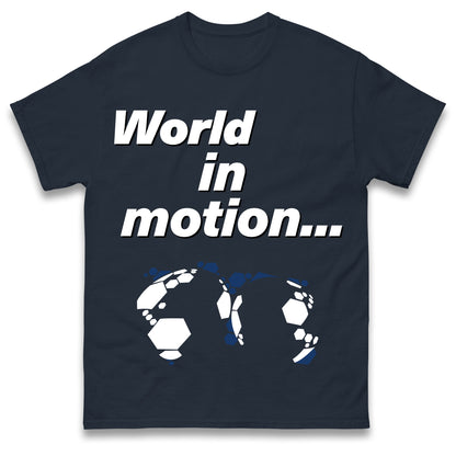 Retro World in Motion T Shirt