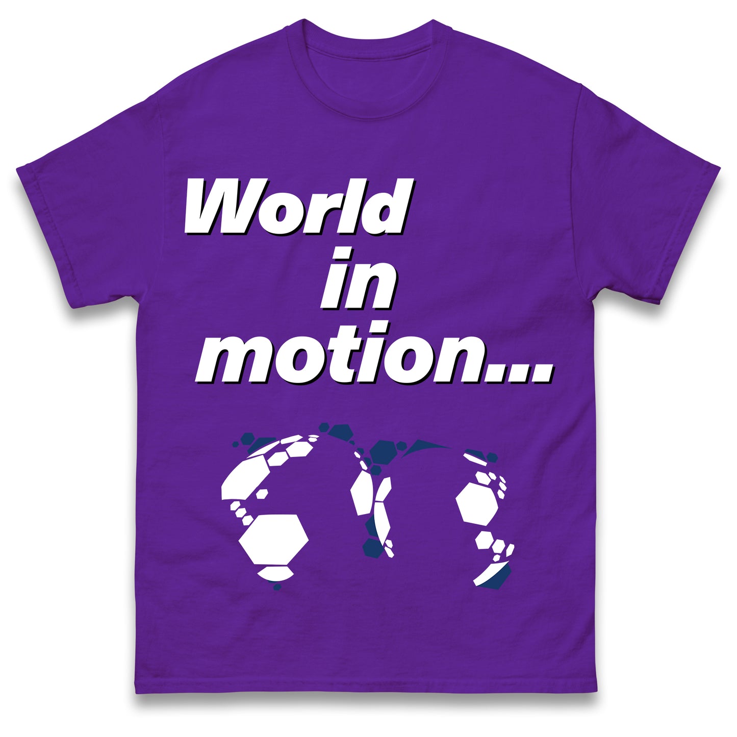 Retro World in Motion T Shirt
