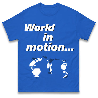 Retro World in Motion T Shirt