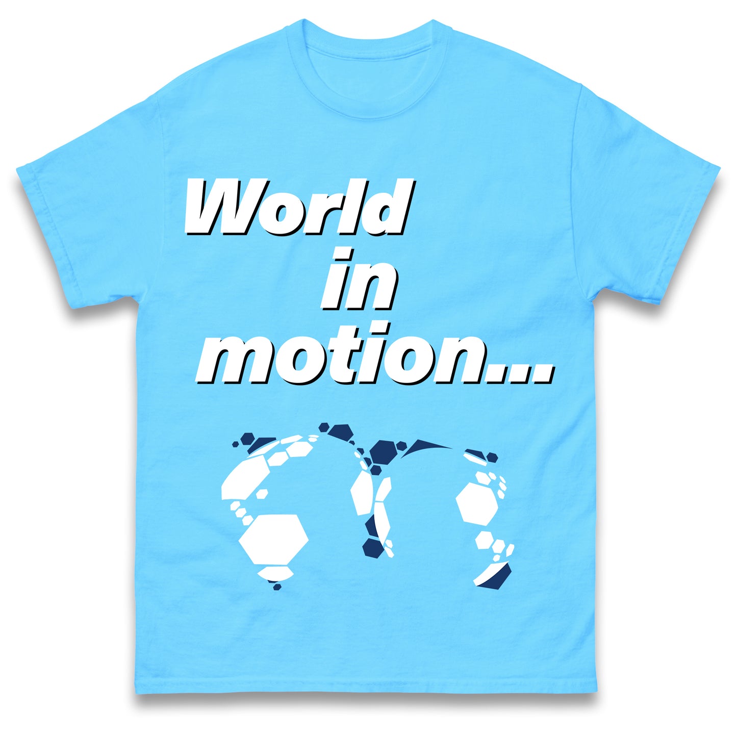 Retro World in Motion T Shirt