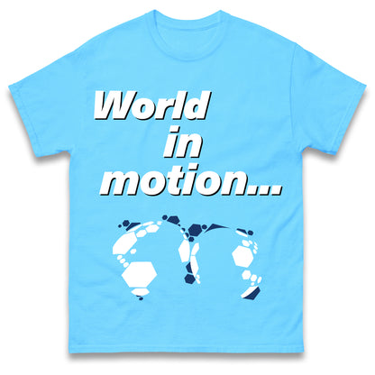 Retro World in Motion T Shirt