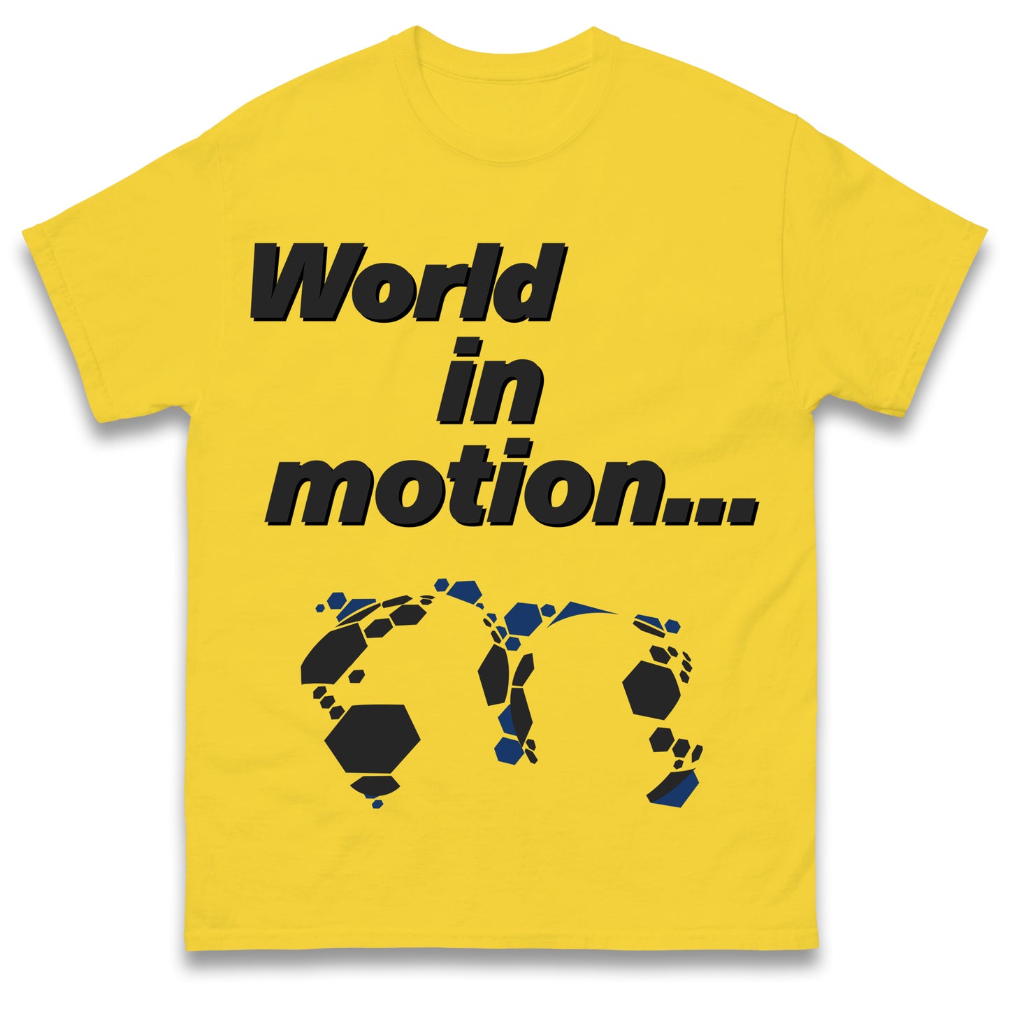 Retro World in Motion T Shirt