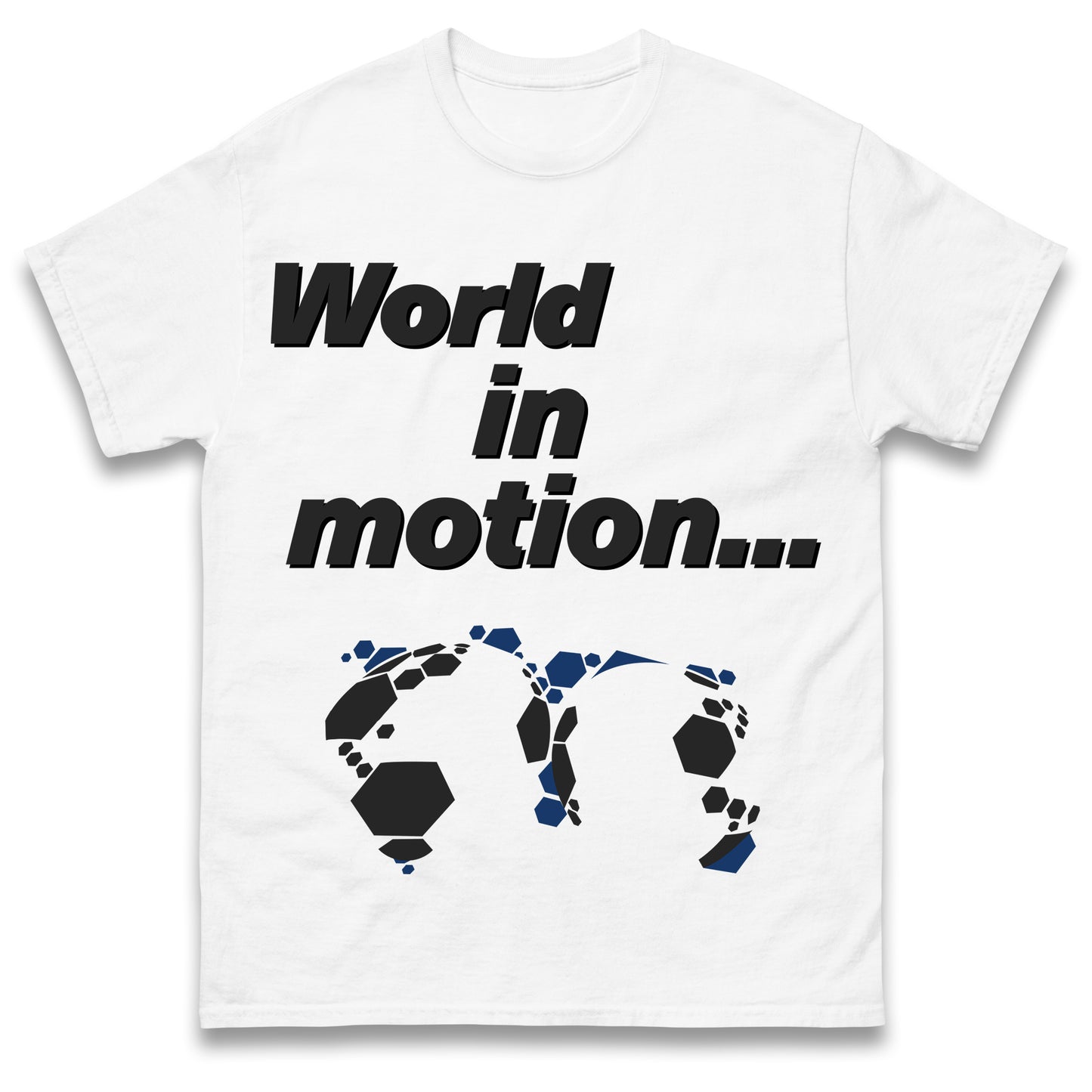 Retro World in Motion T Shirt
